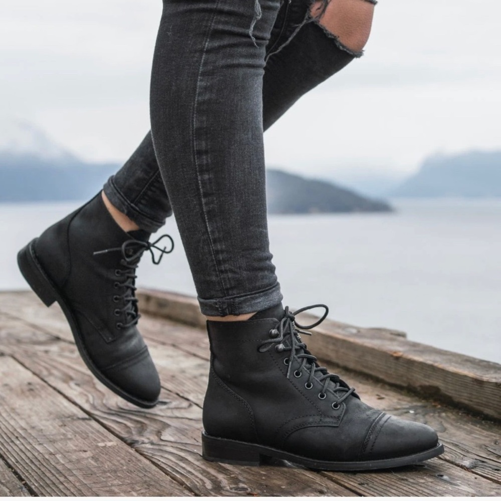 Thursday Boot Company Captain Boots in Black